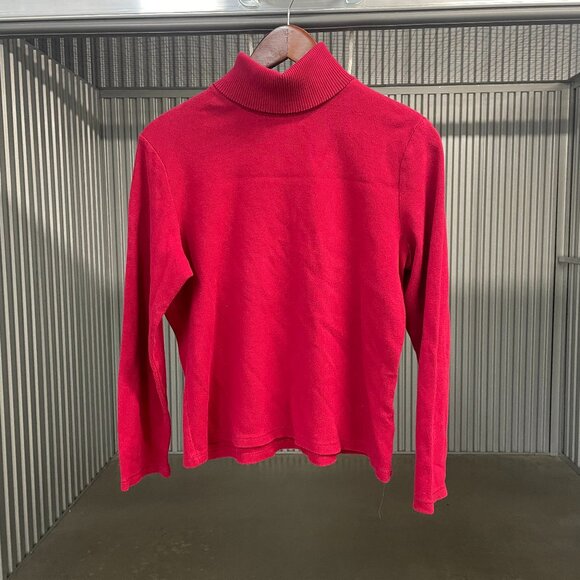 Red Turtleneck Sweater Size XL - Picture 1 of 5